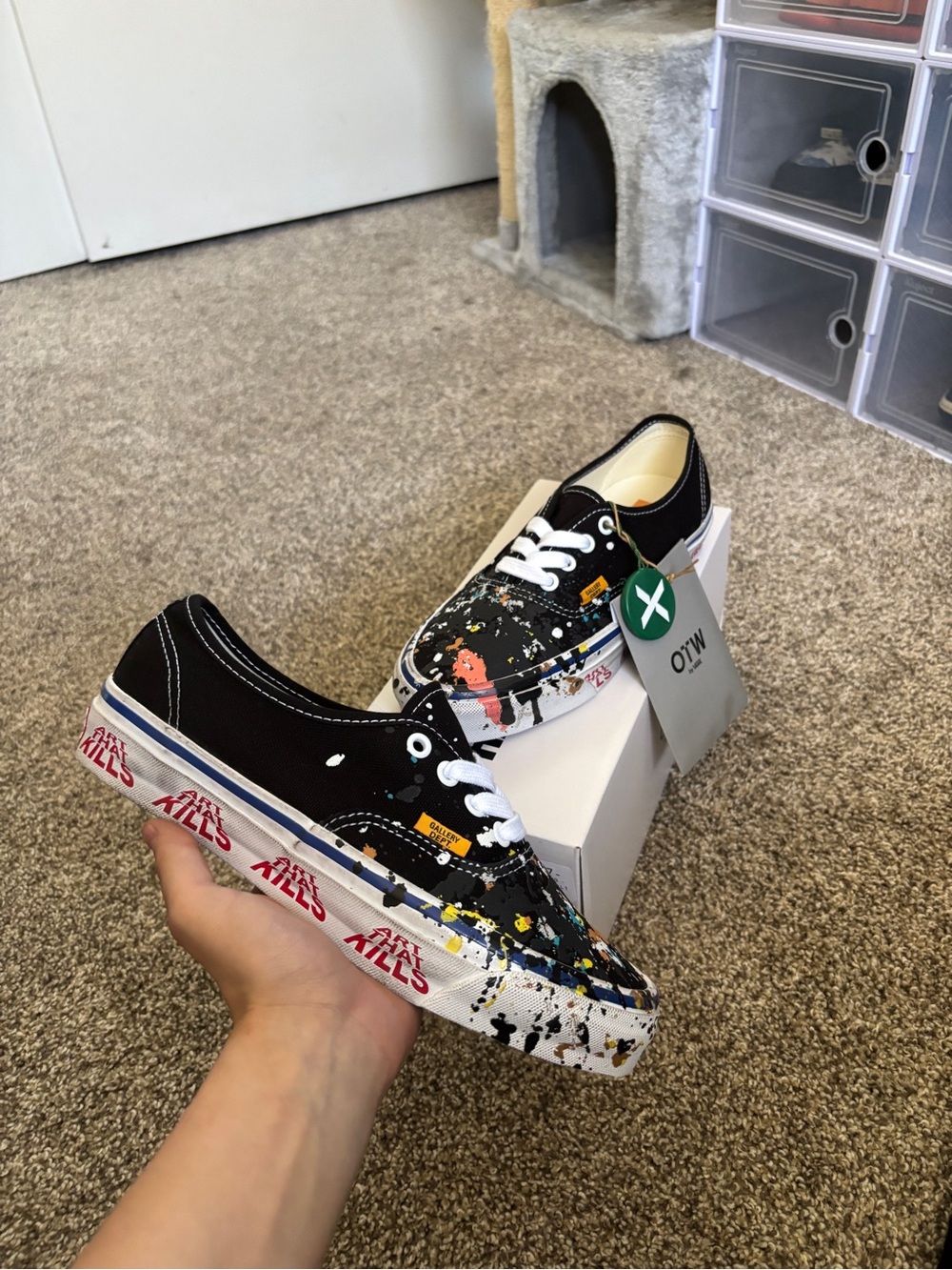 Vans x Gallery dept OTW paint 44 authentic